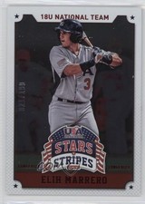 2015 Panini Stars and Stripes Longevity Parallel Ruby /199 Elih Marrero #37 0c6