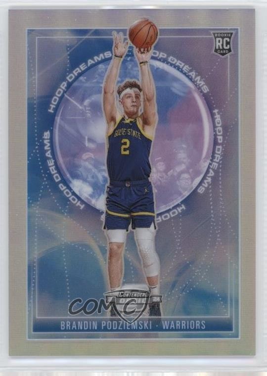 2023-24 Panini Contenders Optic Hoop Dreams Brandin Podziemski #7 6o3