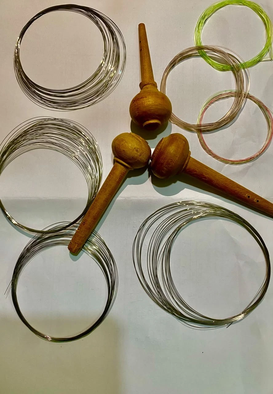 Afghan Rubab complete replacement string set