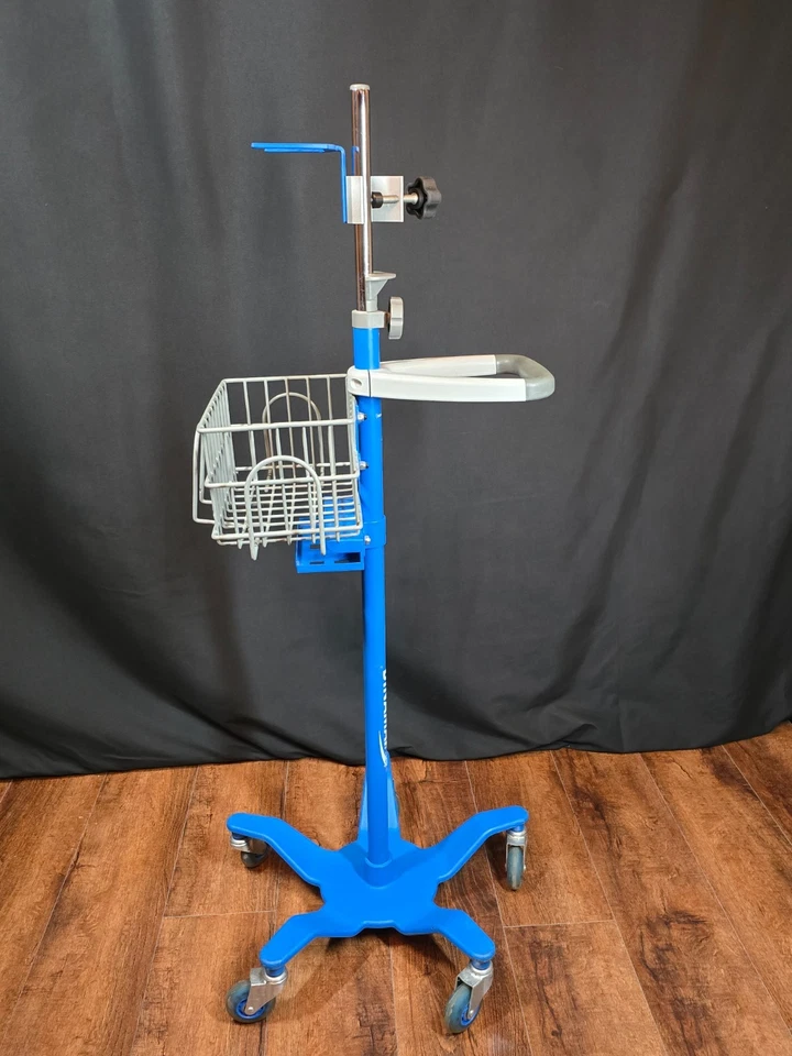 GE Dinamap Carescape V100/ Procare 400 Mobile Monitor Rolling Stand W/mount - Image 2 of 2