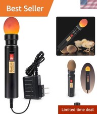 Bright Cool LED Light Egg Candler Tester, Powered Only by Power Supply