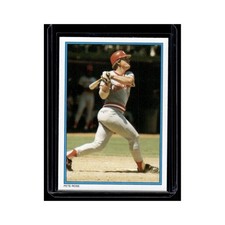 Pete Rose 1985 Topps All Star #10 Cincinnati Reds Baseball Card NM