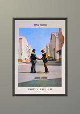 Image of Pink Floyd Wish You Were Here Album Art Poster High Quality Silk A3 A4 print