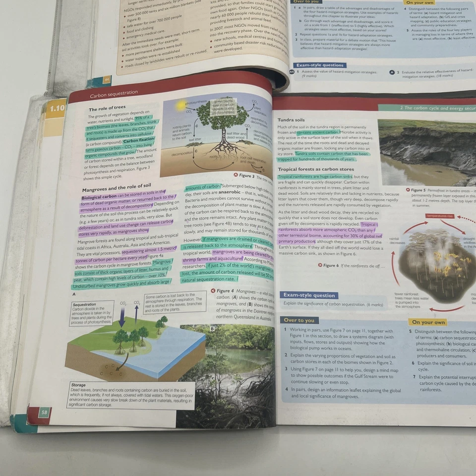 Geography Edexcel A Level Revision Guides or Books for Years 1 and 2 Oxford - Image 4 of 4