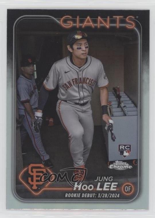 2024 Topps Chrome Update Rookie Debut Refractor Jung-Hoo Lee Jung HOO 10z2