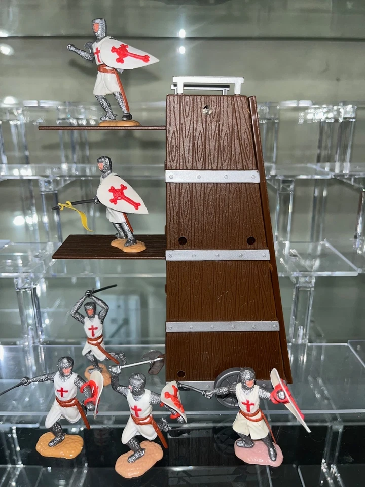 Siege Tower & Timpo Toys 1ª Serie Crusaders con las 6 Poses Foto 2 de 4