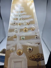 2003 Martha Stewart White Feather Tree 24" Tall Retired Golden Traditions NIB