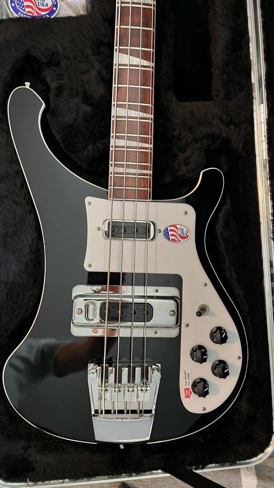 BRAND NEW RICKENBACKER 4003 JETGLO 2025 BASS - Immagine 2 di 4