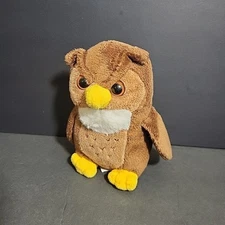 Adventure Planet Plush Pal Brown Owl Stuffed Animal Toy 5" Bird
