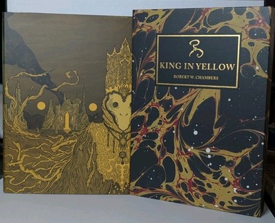  THE KING IN YELLOW Robert Chambers Codex Edition Obsidian Codex Press Slipcase