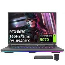 ASUS - Upgraded - ROG Strix G16 16 in FHD 165Hz Ryzen 9 8940HX 32GB RAM 1TB SSD