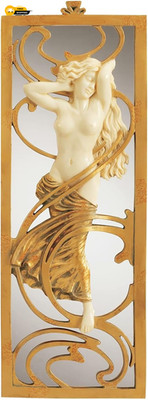 Design Toscano PD0508 Pariser Salon Jugendstil Spiegel, golden