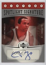 2006-07 Upper Deck Ovation Spotlight Signatures Cuttino Mobley #SS-CM Auto 19bs