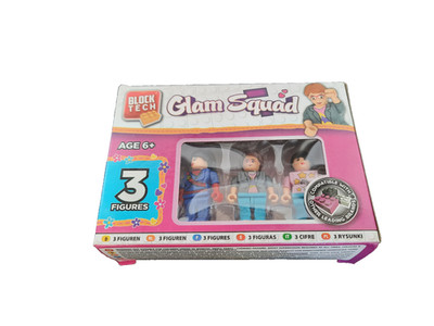 Block Tech Glam Squad Figuren Mädchenfiguren