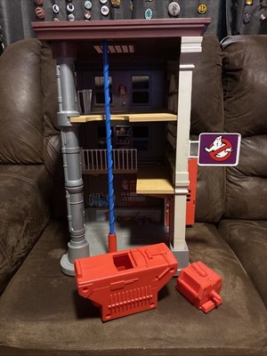 Firehouse Headquarters 100% Complete The Real Ghostbusters 1987 Kenner Playset