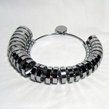 Ring Sizer Gauge Jewelers Finger Sizing Jewelry Tool 1 To 15 Wide Metal Tool Us