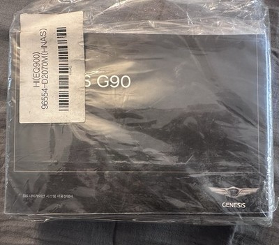 Genesis G90 Owners Manual/Navigation System Owner Manual/ Different Languages