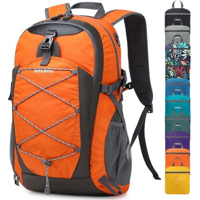 40L Hiking Backpack Lightweight Daypack Waterproof Travel Camping Sport Packable