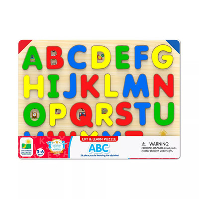 The Learning Journey International Lift & Learn Puzzle - ABC 26Pc Board Game