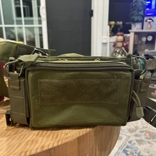 KRYDEX Tactical D3CR Micro Chest Rig 5.56 Pistol Mag Pouch Placard Ranger Green