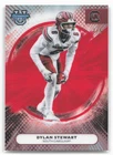 2025 Bowman Best University Football Red Refractor Dylan Stewart #44