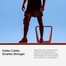 Hyperice X 2 Knee Contrast Therapy Heat Cold ...