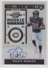 2019 Panini Contenders Optic Holo Prizm Rookie Ticket RPS Riley Ridley Auto u4w