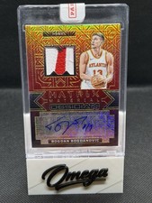 2023-24 obsidian basketball bogdan bogdanovic Matrix Material /10