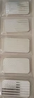Five (5) - 1 oz Silver Bars American Flag Design On Front Scroll Design On Back
