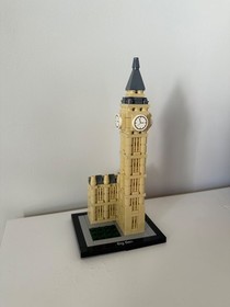 LEGO ARCHITECTURE Big Ben Good Condition Complete w Box & Instructions Set 21013