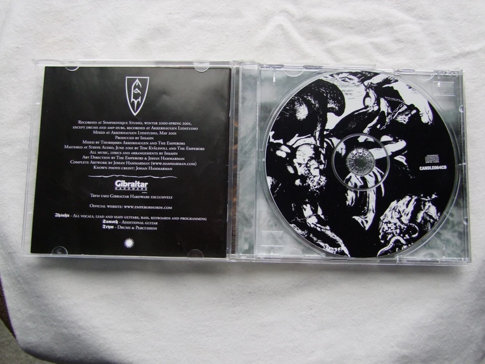 EMPEROR-" PROMETHEUS- THE DISCIPLINE OF FIRE & DEMISE" CD 1ST PRESS 2001 - Bild 2 von 3