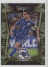 2015 Panini Select Camo Prizm /249 Emir Spahic (Ball Back Photo Variation) #45