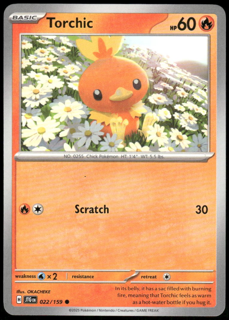 Torchic 022/159 Common SV09: Journey Together NM