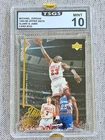 MICHAEL JORDAN 1995-96 UPPER DECK SLAMS & JAMS NBA CARD #352 GRADED MINT-10