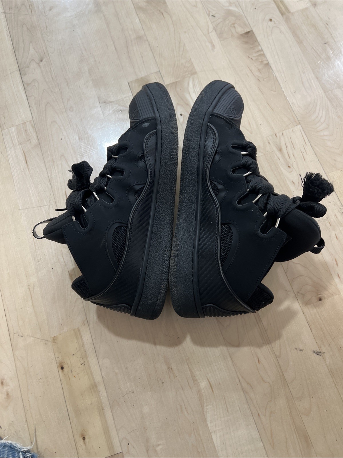 Lanvin Curb Sneakers Black Size 13. Worn Few Times Great Condition No Box Men's