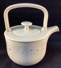 Vintage Hornsea Bouquet Feat. Cherry Blossom Design Tea Pot 1980’s Beautiful