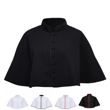 Clergy Cape Roman Cassock Robe Cape Liturgical Vestments cappa Mozzetta Cloak