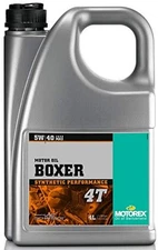 Motorex 304678 Boxer 4T SAE 5W40 Jaso MA2, 4 Liter