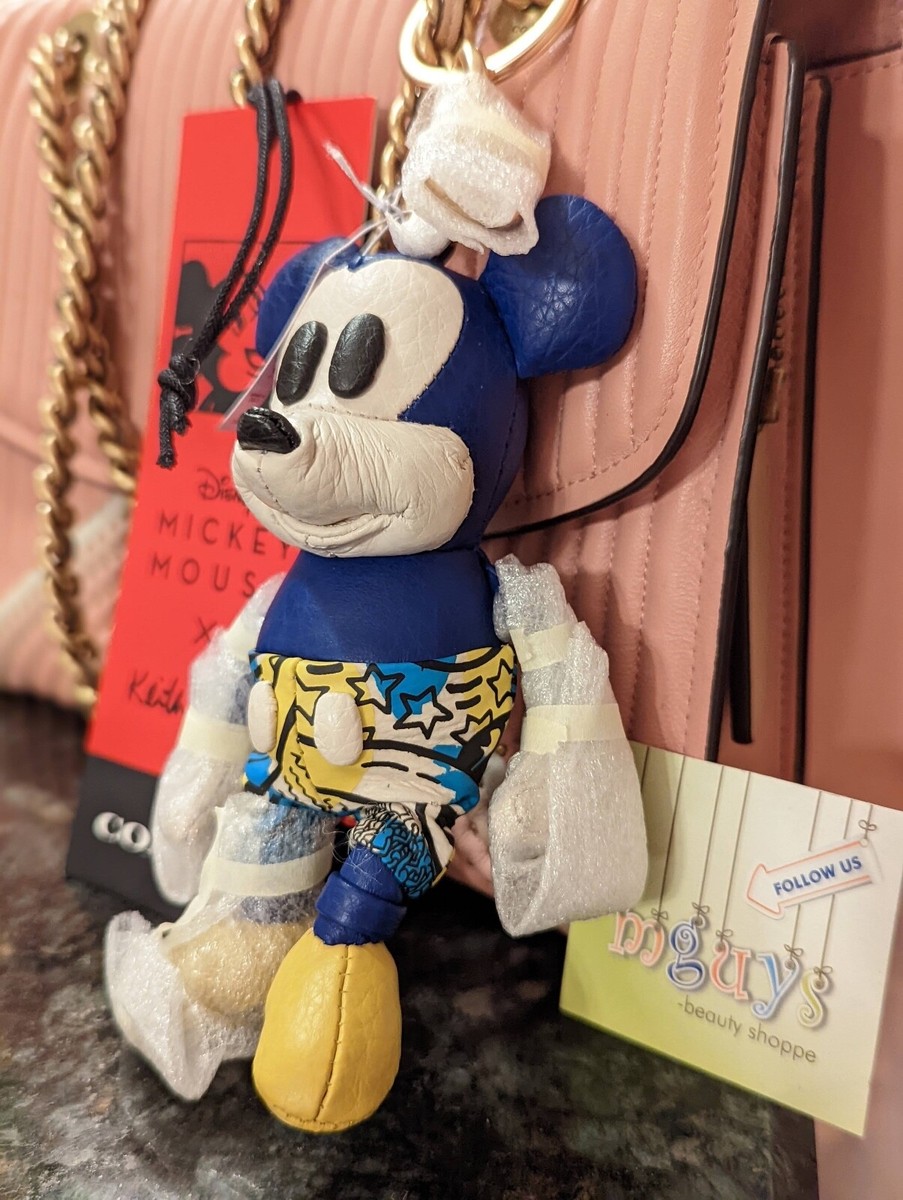 セールCoach Disney Keith Haringミッキーマウスバッグチャーム Coach Disney Mickey Mouse X Keith Haring Collectible Bag