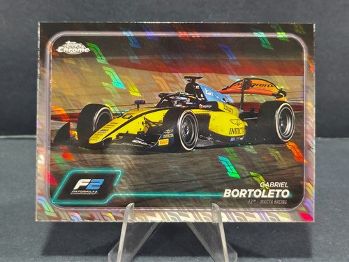 2024 Topps Chrome Logofractor Formula 1 F1 Gabriel Bortoleto #100 - Picture 1 of 2