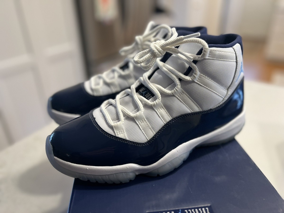 Nike Air Jordan 11 Retro XI Win Like 82 UNC University Blue  display picture 3
