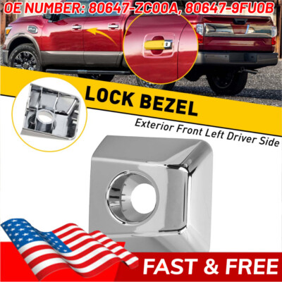 For 04-19 NISSAN TITAN 80647-ZC00A NEW LEFT DRIVER DOOR HANDLE KEY