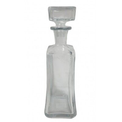6 X 840ML GLASKARAFFE GLASFLASCHE MIT LUFTDICHTEM STOPFEN FÜR WASSER, GETRÄNKE