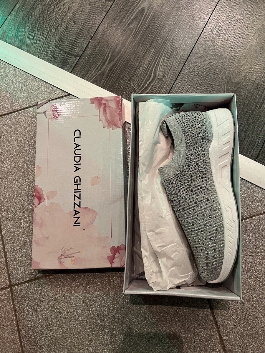 claudia ghizzani Schuhe Glitzer 39 Silber