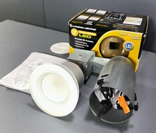 Lithonia Lighting 3 in. Recessed Baffle Integrated LED Light Kit Matte