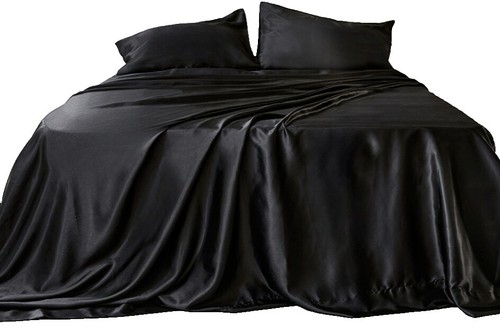 Supreme Hysteric Glamour Text Duvet + Pillow Set Full/Queen black