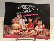 Merrifit 1969 Make your children's party a wow! Paperback Cookbook - Jean Brown