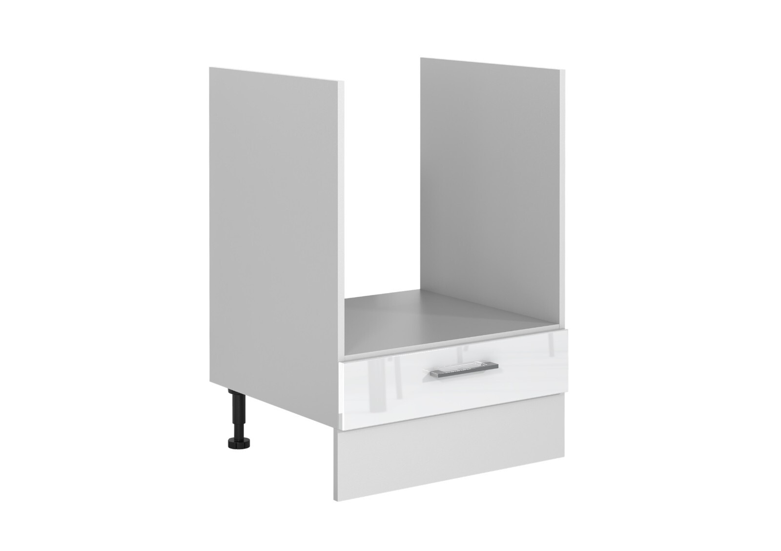 Kitchen Set 12 Units Tall Larder 2.8m Pantry White Gloss Grey