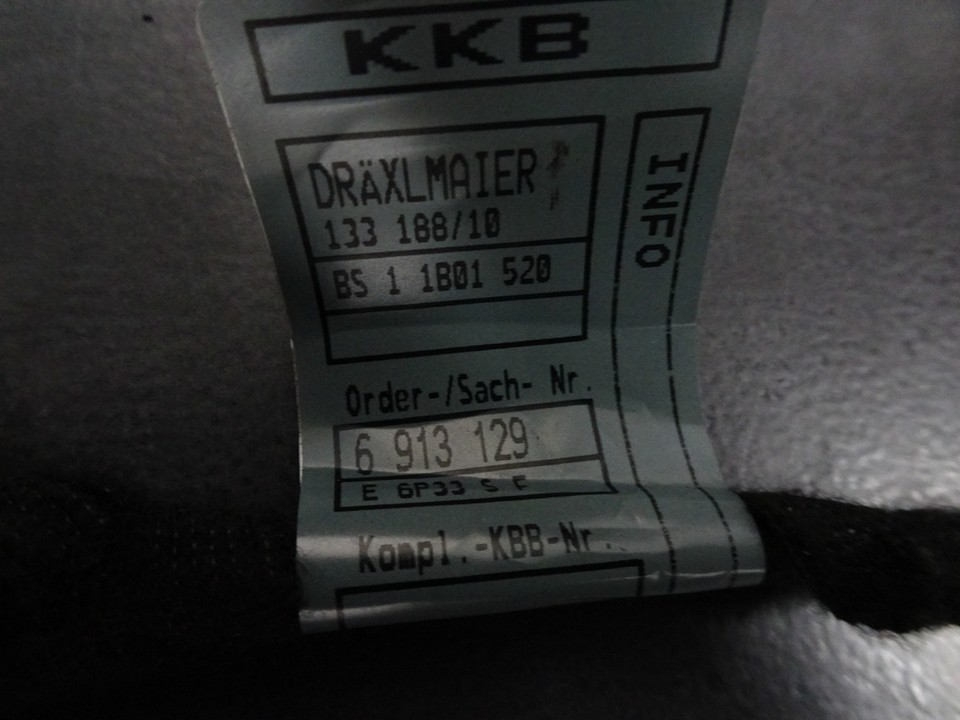 Door Wiring Harness BMW 7 Series E65 E66 Cable Front Left 6913129