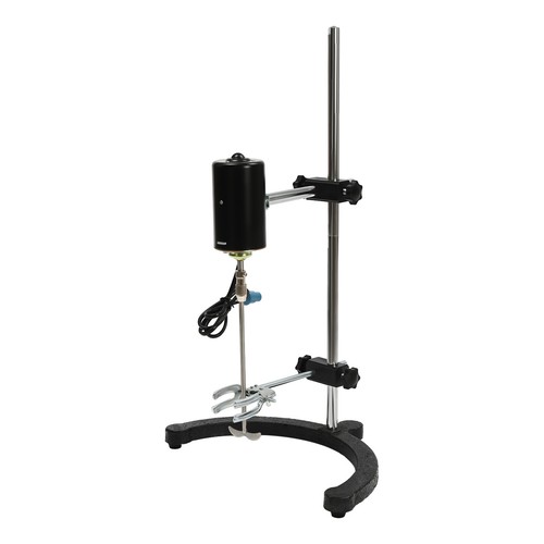 Agitador de laboratorio 100W mezclador agitador de sobrecabezal eléctrico precisión agitador agitador - Imagen 9 de 19
